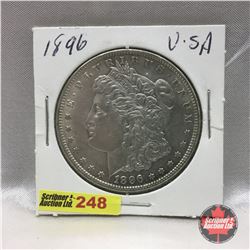 US Morgan Dollar 1896