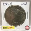 Image 1 : US Peace Dollar 1924S