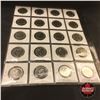 Image 2 : Canada Fifty Cent - Sheet of 20: 1968; 1969; 1970; 1972; 1973; 1974; 1975; 1976; 1978; 1979; 1980; 1