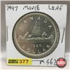 Image 1 : Canada Silver Dollar 1947 ML