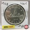 Image 1 : Canada Silver Dollar 1948