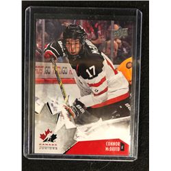 CONNOR MCDAVID SP RC 2015 UPPER DECK TEAM CANADA JUNIORS #90
