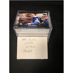 DION PHANEUF BASE HOCKEY CARDS (107 CARDS)
