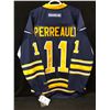 Image 1 : GILBERT PERREAULT AUTOGRAPHED BUFFALO SABRES HOCKEY JERSEY W/ COA