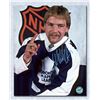 Image 1 : Wendel Clark Toronto Maple Leafs Autographed Draft Day 1st Pick 8x10 Photo (AJ SPORTS COA)