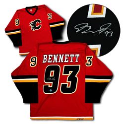 Sam Bennett Calgary Flames Autographed CCM Custom Hockey Jersey