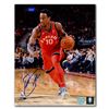 Image 1 : DeMar DeRozan Toronto Raptors Autographed Dribble 8x10 Photo ( AJ SPORTS COA)