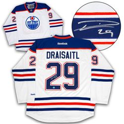 Leon Draisaitl Edmonton Oilers Autographed Rookie Reebok Premier Hockey Jersey ( AJ SPORTS COA)