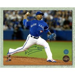 Marcus Stroman Toronto Blue Jays Autographed ALDS Game 5 Start 8x10 Photo ( AJ SPORTS COA)
