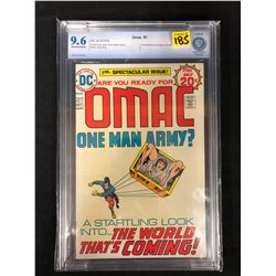 OMAC One Man Army #1 Jack Kirby (Sep-Oct 1974) DC COMICS -GRADED 9.6- CBCS