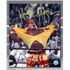 Image 1 : Hulk Hogan WWE Autographed Hulkamania Spotlight Wrestling 8x10 Photo ( AJ SPORTS COA)