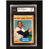 Image 1 : 1962 TOPPS #395 WILLIE MAYS ALL-STAR (7.5 NM+) KSA GRADED