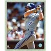 Image 1 : Kelly Gruber Toronto Blue Jays Autographed Close Up Batting 8x10 Photo ( AJ SPORTS COA)