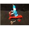 Image 1 : VINTAGE WIND UP TIN TOY WITH KEY