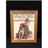 Image 1 : 1921 THE SATURDAY EVENING POST NEWSPAPER COVER FRAMED 15" X 12"