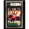 Image 1 : 2000 PACIFIC #403 TOM BRADY ROOKIE CARD (8.5 NMM+) KSA GRADED