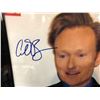 Image 2 : CONAN OBRIEN SIGNED 8 X 10 WITH FRAME