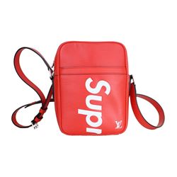 Louis Vuitton X Supreme Danube Epi PM Red limited edition Bag