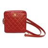 Image 1 : Chanel red caviar vintage backpack