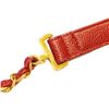 Image 4 : Chanel red caviar vintage backpack