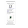 Image 3 : 4.84ct NATURAL COLOMBIAN EMERALD 14K WHITE GOLD Ring