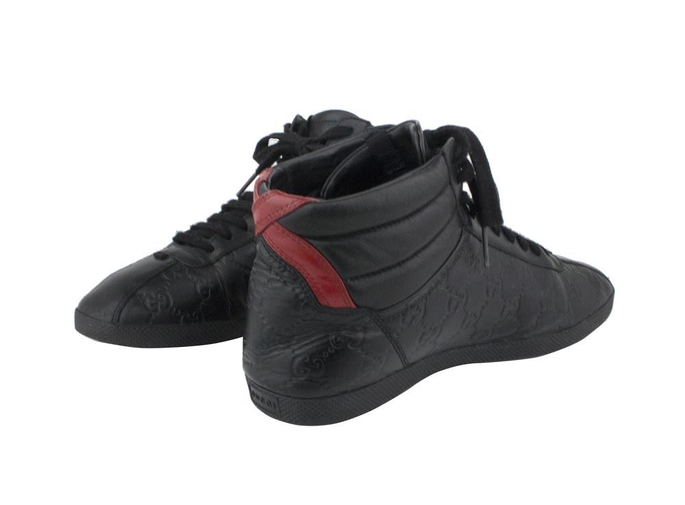 gucci signature high top sneakers