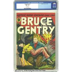 Bruce Gentry #2 (Superior, 1948) CGC NM+ 9.6 Off-white pages.