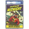 Image 1 : Captain Midnight #4 (Fawcett, 1943) CGC VF- 7.5 Off-white pages.