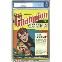 Champion Comics #2 (Harvey, 1939) CGC VF- 7.5 Cream to off-white pages.