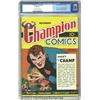 Image 1 : Champion Comics #2 (Harvey, 1939) CGC VF- 7.5 Cream to off-white pages.