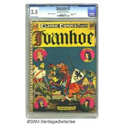 Classic Comics #2 Ivanhoe - First Edition (Gilberton, 1941) CGC GD+ 2.5 Cream to off-white pages.