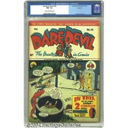 Daredevil Comics #38 Rockford pedigree (Lev Gleason, 1946) CGC NM- 9.2 Cream to off-white pages.