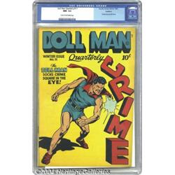 Doll Man Quarterly #11 Rockford pedigree (Quality, 1946) CGC NM- 9.2 Cream to off white pages.