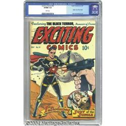 Exciting Comics #55 (Nedor Publications, 1947) CGC VF/NM 9.0 White pages.
