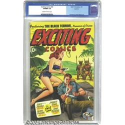 Exciting Comics #65 Rockford pedigree (Nedor Publications, 1949) CGC VF/NM 9.0 Cream to off-white pa