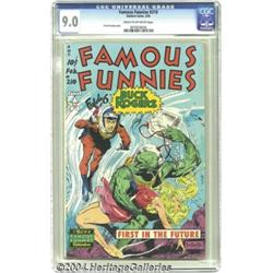 Famous Funnies #210 (Eastern Color, 1954) CGC VF/NM 9.0 Cream to off-white pages.