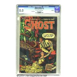 Ghost Comics #11 Bethlehem pedigree (Fiction House, 1954) CGC VF 8.0 Off-white to white pages.