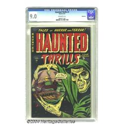 Haunted Thrills #2 Bethlehem pedigree (Farrell, 1952) CGC VF/NM 9.0 Off-white pages.