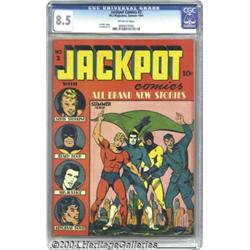 Jackpot Comics #2 (MLJ, 1941) CGC VF+ 8.5 Off-white pages.
