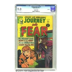 Journey Into Fear #7 Bethlehem pedigree (Superior, 1952) CGC VF/NM 9.0 Off-white pages.