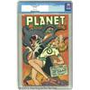 Image 1 : Planet Comics #52 (Fiction House, 1948) CGC VF 8.0 Off-white pages.