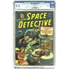 Image 1 : Space Detective #1 Bethlehem pedigree (Avon, 1951) CGC VF 8.0 Cream to off-white pages.