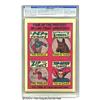 Image 2 : Top-Notch Comics #7 Big Apple pedigree (MLJ, 1940) CGC VF+ 8.5 Cream to off-white pages.