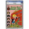 Image 1 : Richie Rich Dollars and Cents #10 File Copy (Harvey, 1965) CGC NM 9.4 Off-white to white pages.