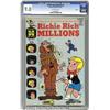 Image 1 : Richie Rich Millions #6 File Copy (Harvey, 1963) CGC VF/NM 9.0 Off-white pages.