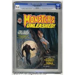 Monsters Unleashed #1 (Marvel, 1973) CGC NM+ 9.6 White pages.