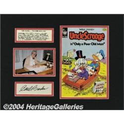 Carl Barks - Uncle Scrooge Autograph Edition (Whitman).