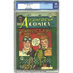 All-American Comics #77 (DC, 1946) CGC VF+ 8.5 Off-white to white pages.