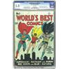 Image 1 : World's Best Comics #1 (DC, 1941) CGC VG/FN 5.0 White pages.