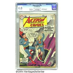 Action Comics #252 (DC, 1959) CGC VG 4.0 Cream to off-white pages.